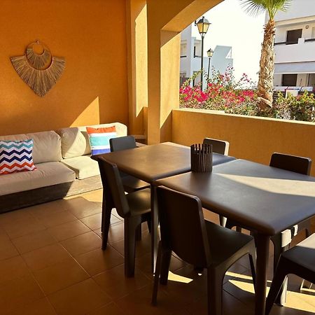 شقة Bajo Con Jardin A Pie De Playa Y Piscina Comunitaria Con Jacuzzi Playas de Vera المظهر الخارجي الصورة