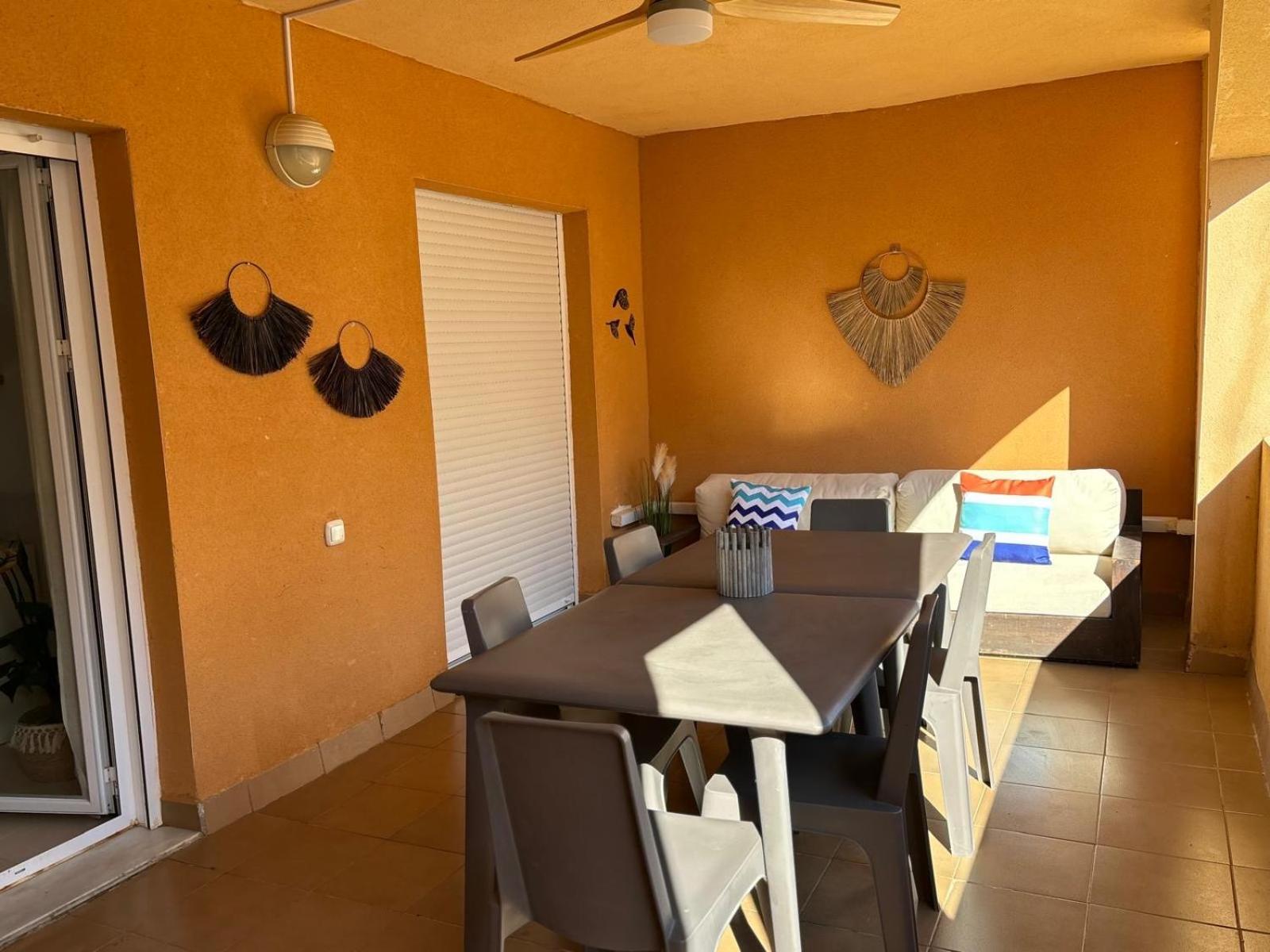 شقة Bajo Con Jardin A Pie De Playa Y Piscina Comunitaria Con Jacuzzi Playas de Vera المظهر الخارجي الصورة