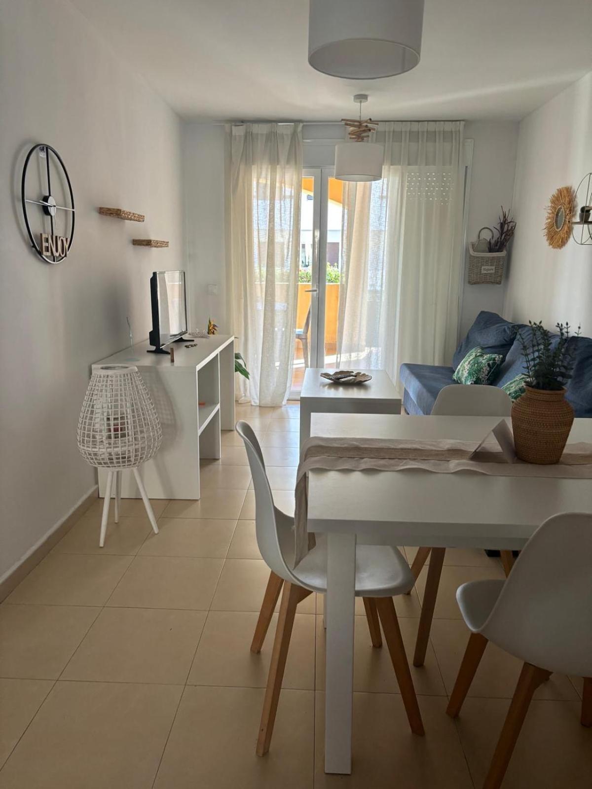 شقة Bajo Con Jardin A Pie De Playa Y Piscina Comunitaria Con Jacuzzi Playas de Vera المظهر الخارجي الصورة